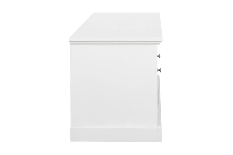 TV-bänk Aveza 150 cm - Matt Vit - Möbler - TV- & Mediamöbler - TV bänk & mediabänk