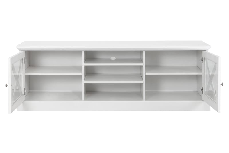 TV-bänk Aveza 150 cm - Matt Vit - Möbler - TV- & Mediamöbler - TV bänk & mediabänk
