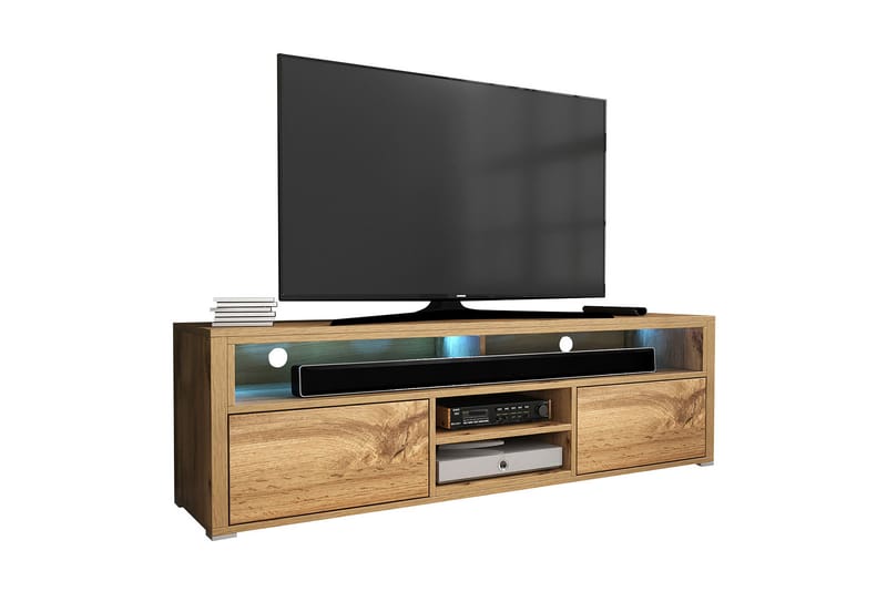 TV-bänk Bangoralla 137 cm - Ek - Möbler - TV- & Mediamöbler - TV bänk & mediabänk