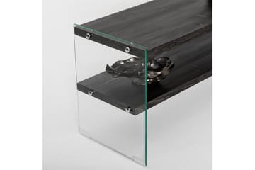 Tv-bänk Banize 140 cm - Antracit - Möbler - TV- & Mediamöbler - TV bänk & mediabänk