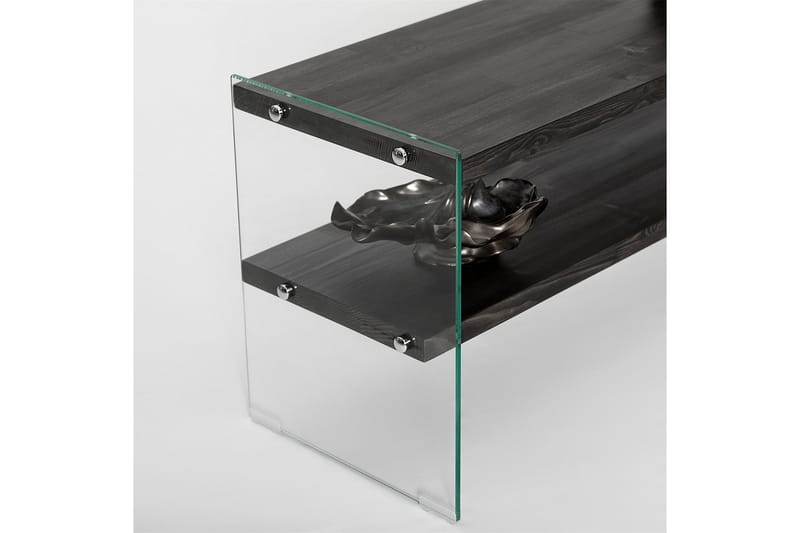 Tv-bänk Banize 140 cm - Antracit - Möbler - TV- & Mediamöbler - TV bänk & mediabänk