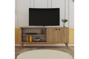 Tv-bänk Barler 138 cm - Natur - Möbler - TV- & Mediamöbler - TV bänk & mediabänk