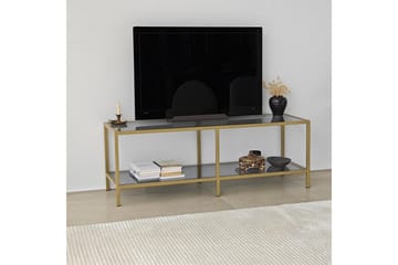 Tv-bänk Basico 130 cm - Guld - Möbler - TV- & Mediamöbler - TV bänk & mediabänk