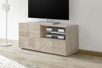 TV-bänk Bayoner 122 cm - Brun - Möbler - TV- & Mediamöbler - TV bänk & mediabänk