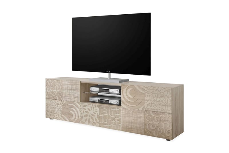 TV-bänk Bayoner 181 cm - Brun - TV bänk & mediabänk