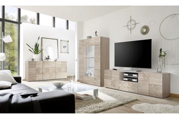 TV-bänk Bayoner 181 cm - Brun - Möbler - TV- & Mediamöbler - TV bänk & mediabänk