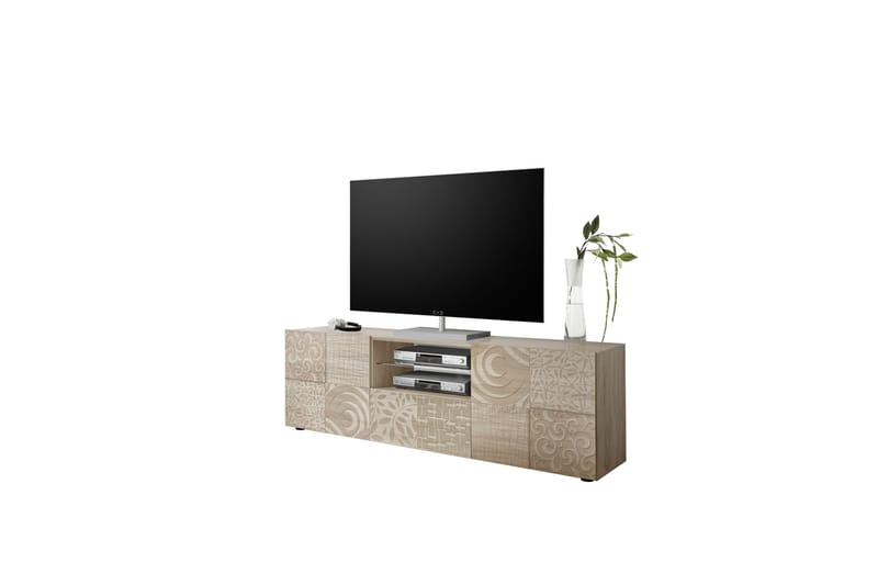 TV-bänk Bayoner 181 cm - Brun - Möbler - TV- & Mediamöbler - TV bänk & mediabänk