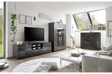 TV-bänk Bayoner 181 cm - Grå - Möbler - TV- & Mediamöbler - TV bänk & mediabänk