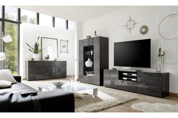TV-bänk Bayoner 181 cm - Grå - Möbler - TV- & Mediamöbler - TV bänk & mediabänk