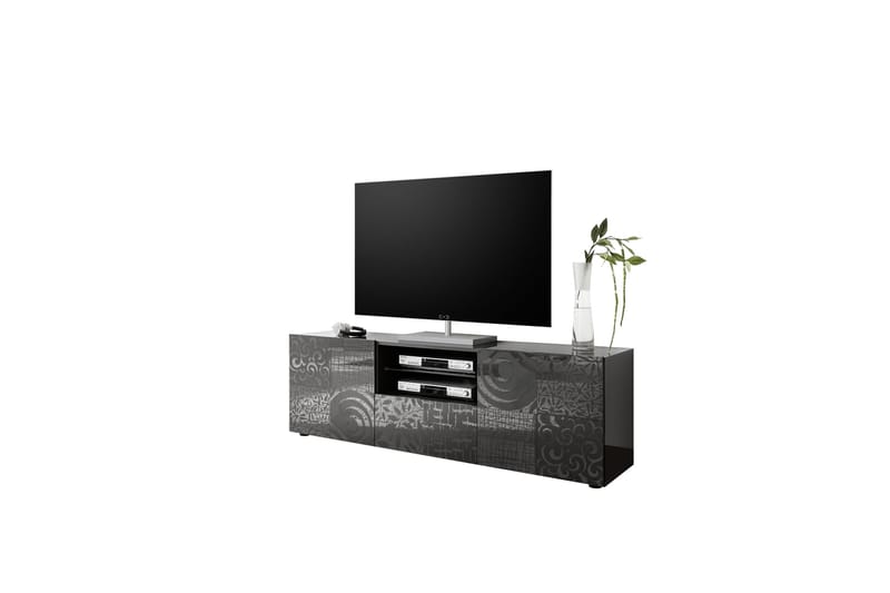 TV-bänk Bayoner 181 cm - Grå - Möbler - TV- & Mediamöbler - TV bänk & mediabänk