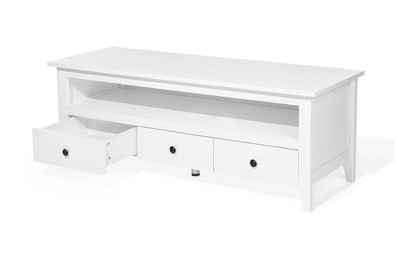 Tv-Bänk Berkeley 49,5x136,5 cm - Vit - Möbler - TV- & Mediamöbler - TV bänk & mediabänk