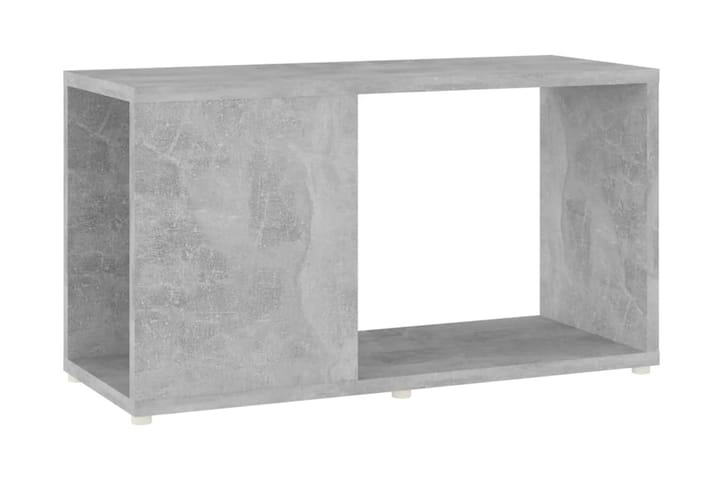 TV-bänk betonggrå 60x24x32 cm spånskiva - Grå - TV bänk & mediabänk