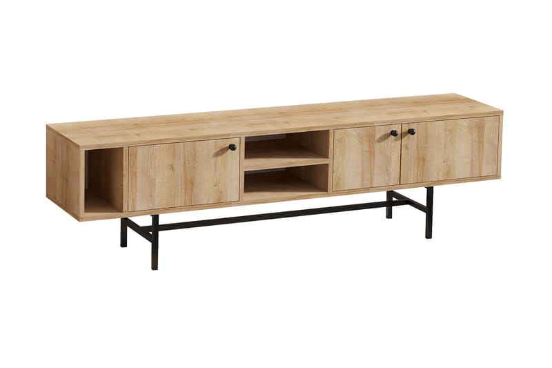TV-bänk Bocketorp 180 cm - Brun - Möbler - TV- & Mediamöbler - TV bänk & mediabänk
