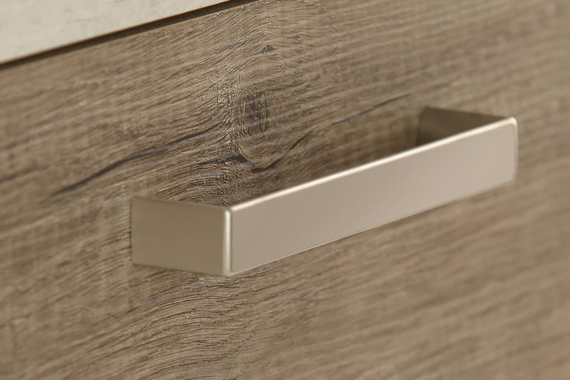 TV-Bänk Breage 140 cm - Brun|Vit - Möbler - TV- & Mediamöbler - TV bänk & mediabänk