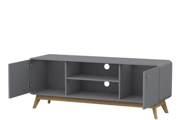 Tv-bänk Caitlyn 140 cm - Grå - Möbler - TV- & Mediamöbler - TV bänk & mediabänk