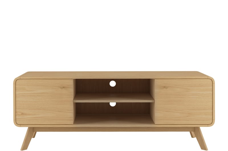 Tv-bänk Caitlyn 140 cm - Natur - Möbler - TV- & Mediamöbler - TV bänk & mediabänk