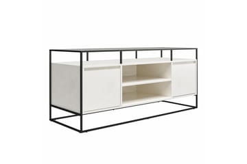 Tv-bänk Camley 136,6x49,8 cm Vit - Dorel Home - Möbler - TV- & Mediamöbler - TV bänk & mediabänk