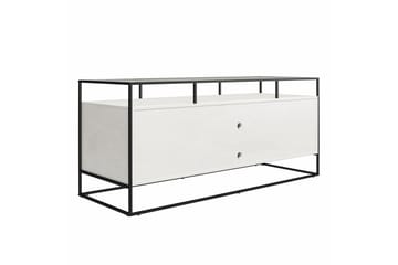 Tv-bänk Camley 136,6x49,8 cm Vit - Dorel Home - Möbler - TV- & Mediamöbler - TV bänk & mediabänk