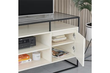Tv-bänk Camley 136,6x49,8 cm Vit - Dorel Home - Möbler - TV- & Mediamöbler - TV bänk & mediabänk