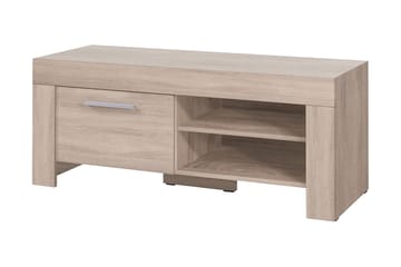 TV-bänk Cezar 120x52x51 cm - Beige/Grå - Möbler - TV- & Mediamöbler - TV bänk & mediabänk
