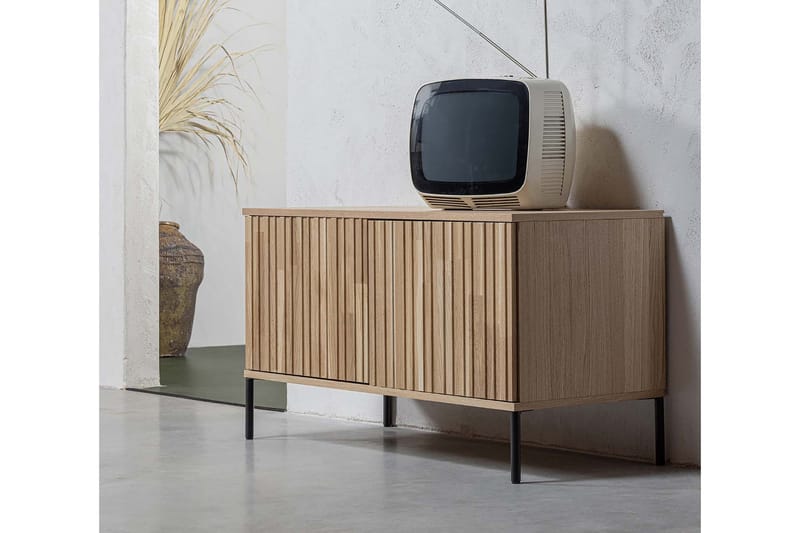 TV-bänk Cherepov 100 cm - Natur - Möbler - TV- & Mediamöbler - TV bänk & mediabänk