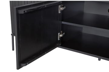 TV-bänk Cherepov 150 cm - Svart - Möbler - TV- & Mediamöbler - TV bänk & mediabänk