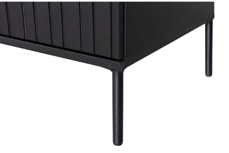 TV-bänk Cherepov 150 cm - Svart - Möbler - TV- & Mediamöbler - TV bänk & mediabänk