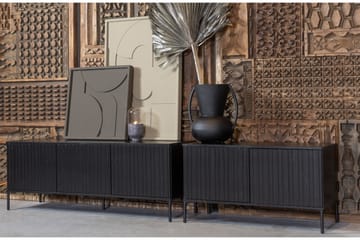 TV-bänk Cherepov 150 cm - Svart - Möbler - TV- & Mediamöbler - TV bänk & mediabänk