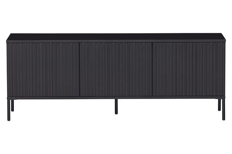 TV-bänk Cherepov 150 cm - Svart - Möbler - TV- & Mediamöbler - TV bänk & mediabänk