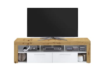 TV-Bänk Classen 180 cm - Brun|Vit - Möbler - TV- & Mediamöbler - TV bänk & mediabänk