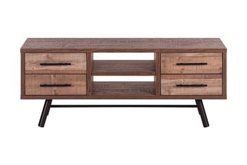 TV-Bänk Clouatre 127 cm - Trä|Natur - Möbler - TV- & Mediamöbler - TV bänk & mediabänk