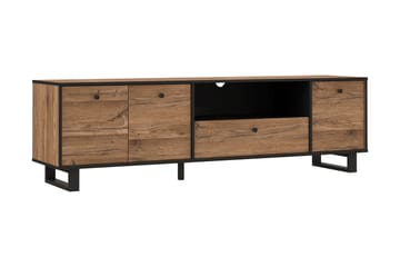 Tv-bänk Coppin 180 cm - Brun/Svart - Möbler - TV- & Mediamöbler - TV bänk & mediabänk