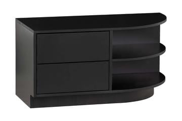 TV-bänk Cykko 78 cm Höger - Kolsvart - Möbler - TV- & Mediamöbler - TV bänk & mediabänk