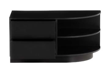 TV-bänk Cykko 78 cm Höger - Kolsvart - Möbler - TV- & Mediamöbler - TV bänk & mediabänk