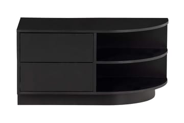 TV-bänk Cykko 78 cm Höger - Kolsvart - Möbler - TV- & Mediamöbler - TV bänk & mediabänk