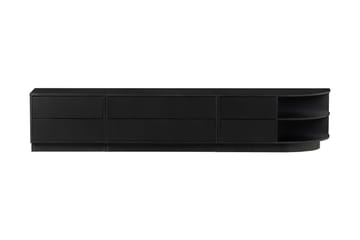 TV-bänk Cykko 78 cm Höger - Kolsvart - Möbler - TV- & Mediamöbler - TV bänk & mediabänk