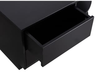TV-bänk Cykko 78 cm Höger - Kolsvart - Möbler - TV- & Mediamöbler - TV bänk & mediabänk