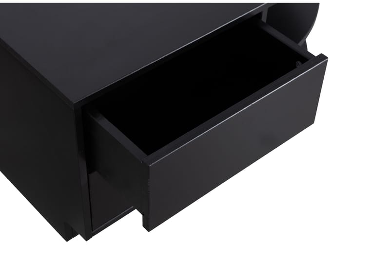 TV-bänk Cykko 78 cm Höger - Kolsvart - Möbler - TV- & Mediamöbler - TV bänk & mediabänk