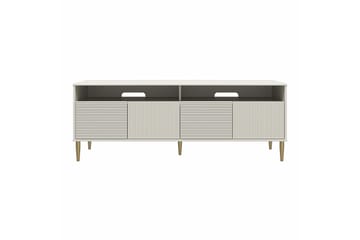 Tv-bänk Daphne 158,5x50 cm Vit - Dorel Home - Möbler - TV- & Mediamöbler - TV bänk & mediabänk