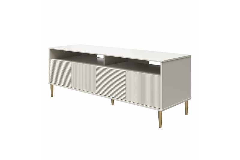 Tv-bänk Daphne 158,5x50 cm Vit - Dorel Home - Möbler - TV- & Mediamöbler - TV bänk & mediabänk
