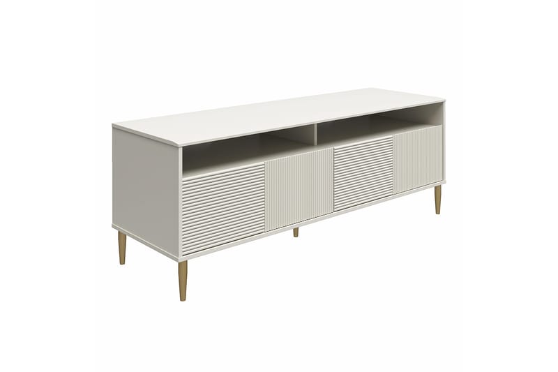 Tv-bänk Daphne 158,5x50 cm Vit - Dorel Home - Möbler - TV- & Mediamöbler - TV bänk & mediabänk