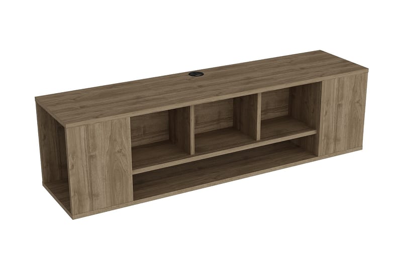 TV-bänk Dimbo 135 cm - Brun - Möbler - TV- & Mediamöbler - TV bänk & mediabänk