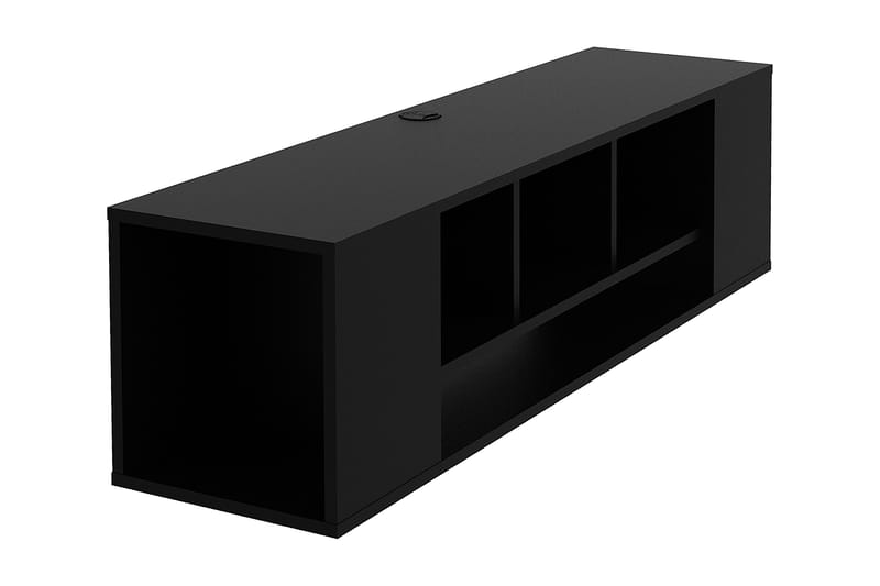 TV-bänk Dimbo 135 cm - Svart - Möbler - TV- & Mediamöbler - TV bänk & mediabänk