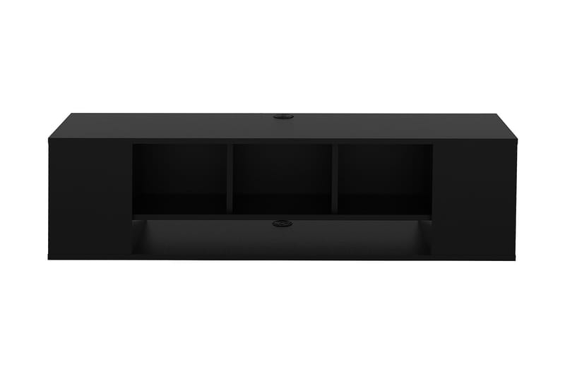 TV-bänk Dimbo 135 cm - Svart - Möbler - TV- & Mediamöbler - TV bänk & mediabänk
