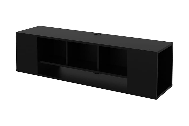 TV-bänk Dimbo 135 cm - Svart - Möbler - TV- & Mediamöbler - TV bänk & mediabänk