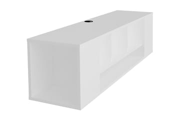 TV-bänk Dimbo 135 cm - Vit - Möbler - TV- & Mediamöbler - TV bänk & mediab�änk