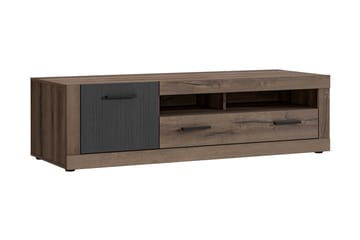 Tv-bänk Dimitritov 143 cm - Brun - Möbler - TV- & Mediamöbler - TV bänk & mediabänk