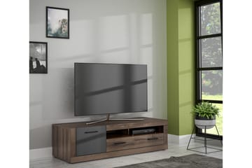Tv-bänk Dimitritov 143 cm - Brun - Möbler - TV- & Mediamöbler - TV bänk & mediabänk