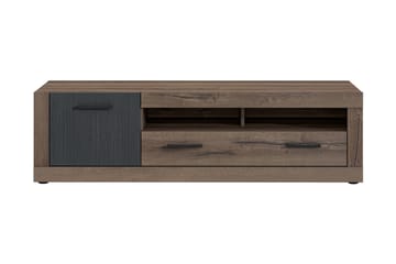 Tv-bänk Dimitritov 143 cm - Brun - Möbler - TV- & Mediamöbler - TV bänk & mediabänk