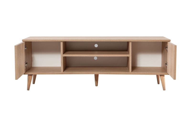 Tv-bänk Dirk 140 cm - Ljusbrun - Möbler - TV- & Mediamöbler - TV bänk & mediabänk